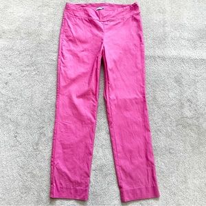 J. MCLAUGHLIN PINK PULL ON PANTS SIZE 8 BARBIE BARBIECORE BALLETCORE CHIC RESORT